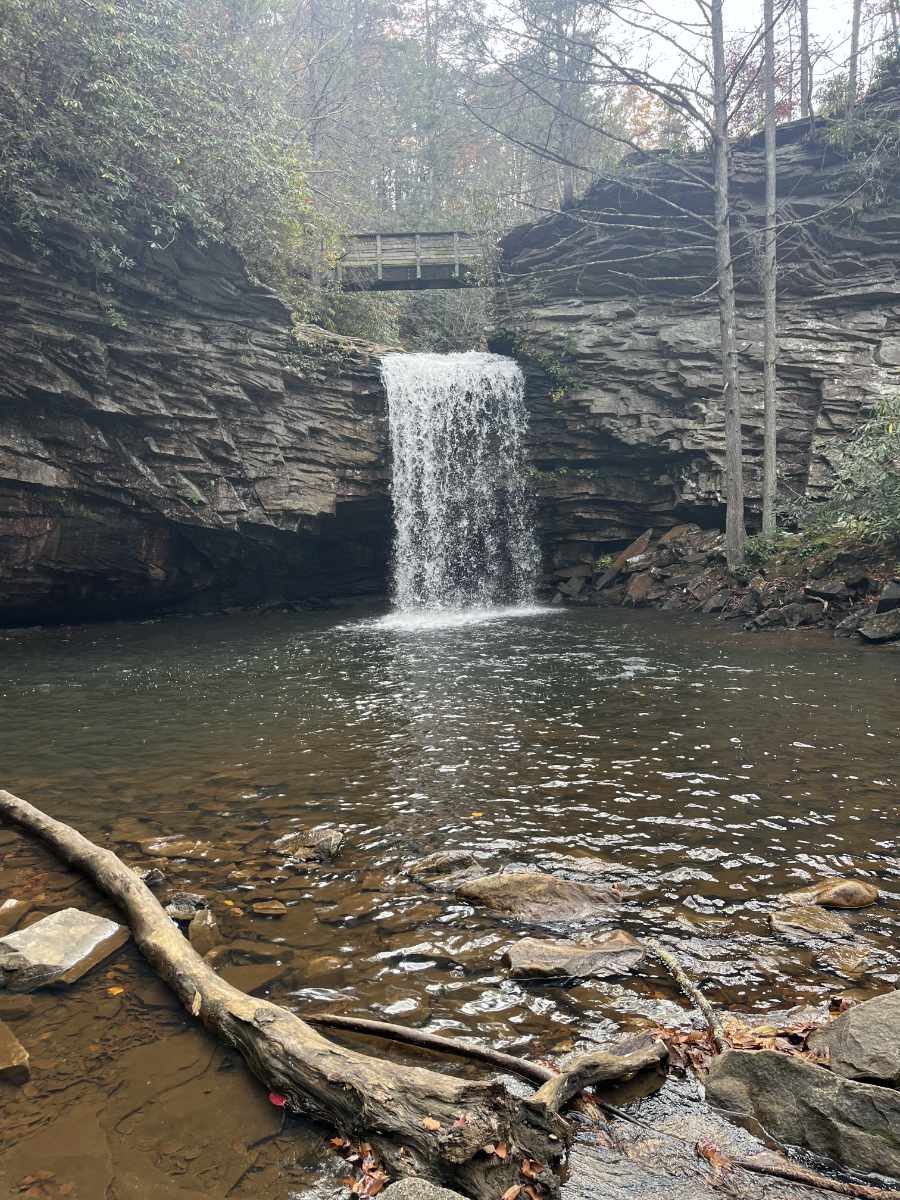 Little stony falls trail — 3 Waterfall Hikes in VA and TN