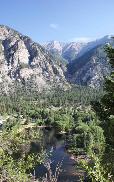Narrow Gage Trail and Chalk Lake