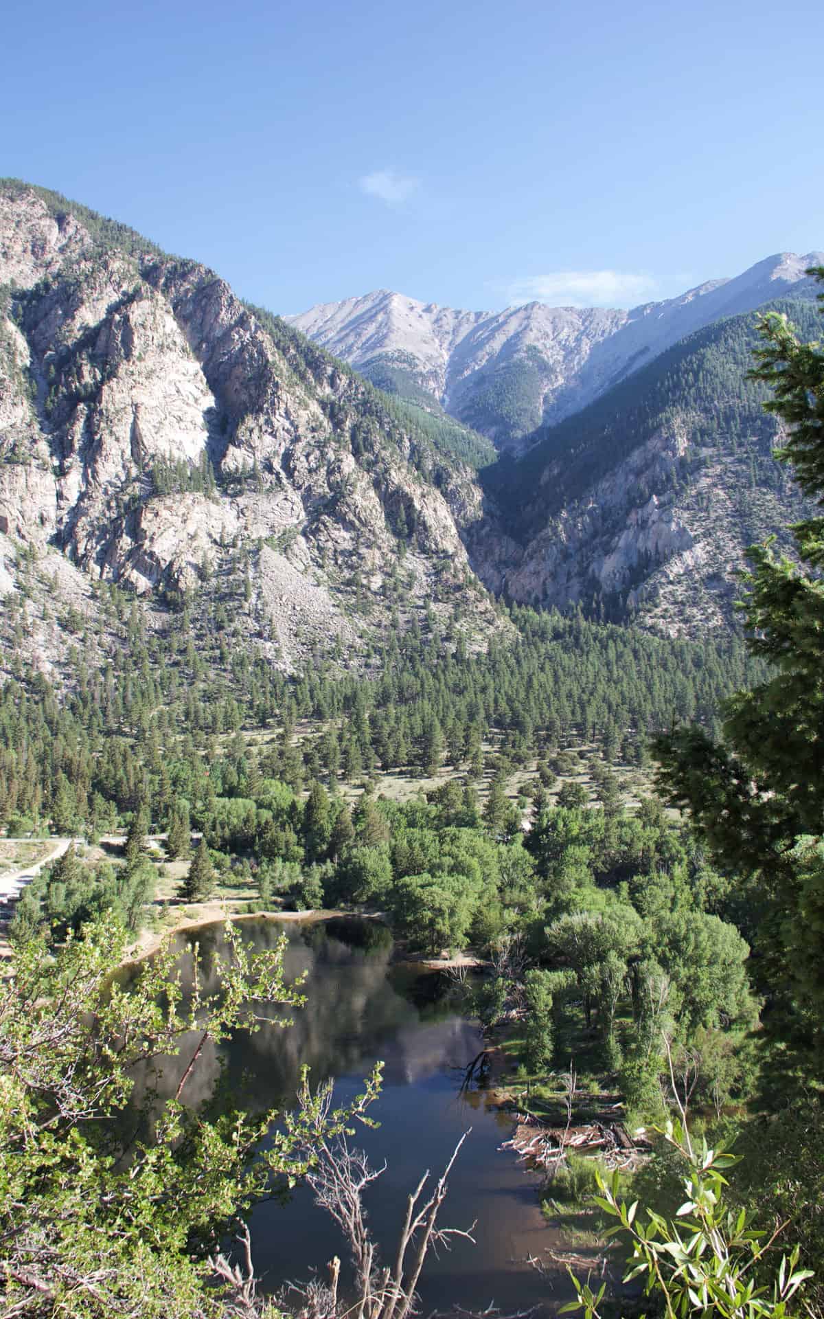 Narrow Gage Trail and Chalk Lake