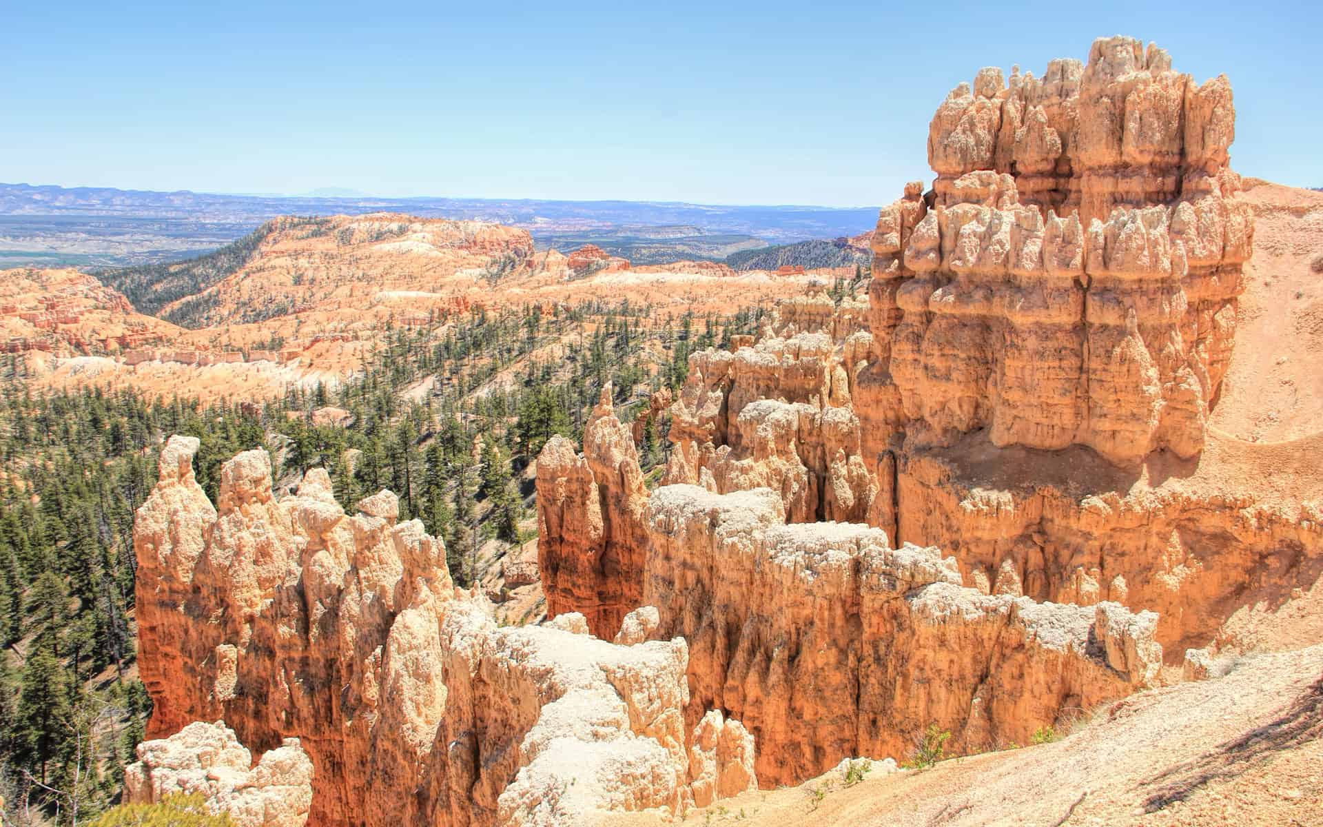 Fairyland Point Trail in Bryce Canyon