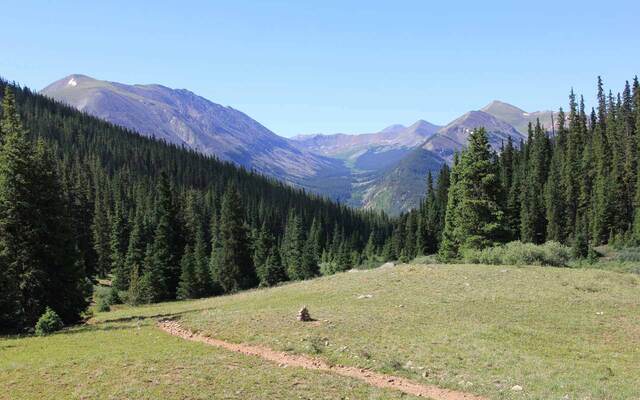 Poplar Gulch Trail, Saint Elmo CO